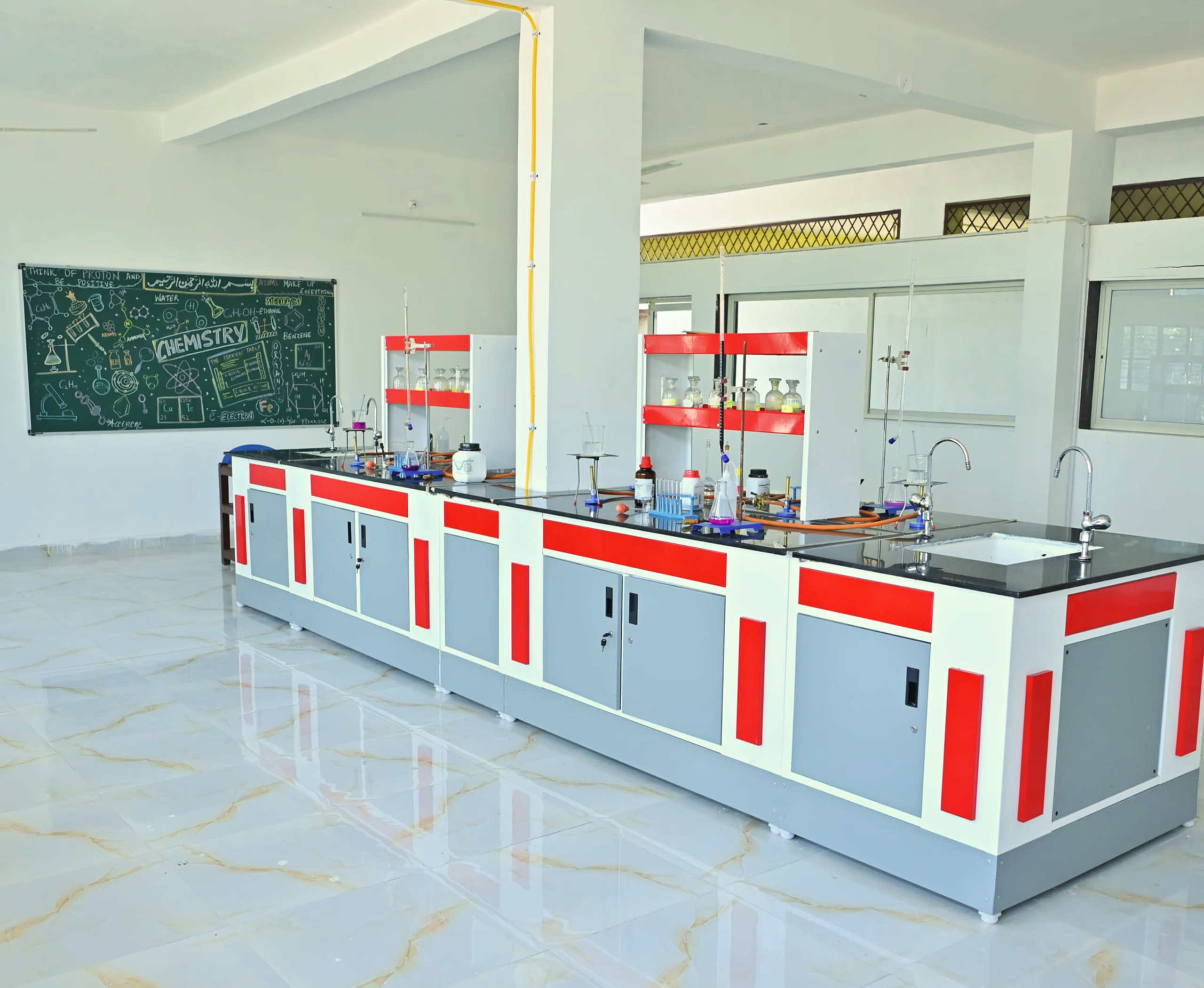 Shahbaaz School Chemistry Lab