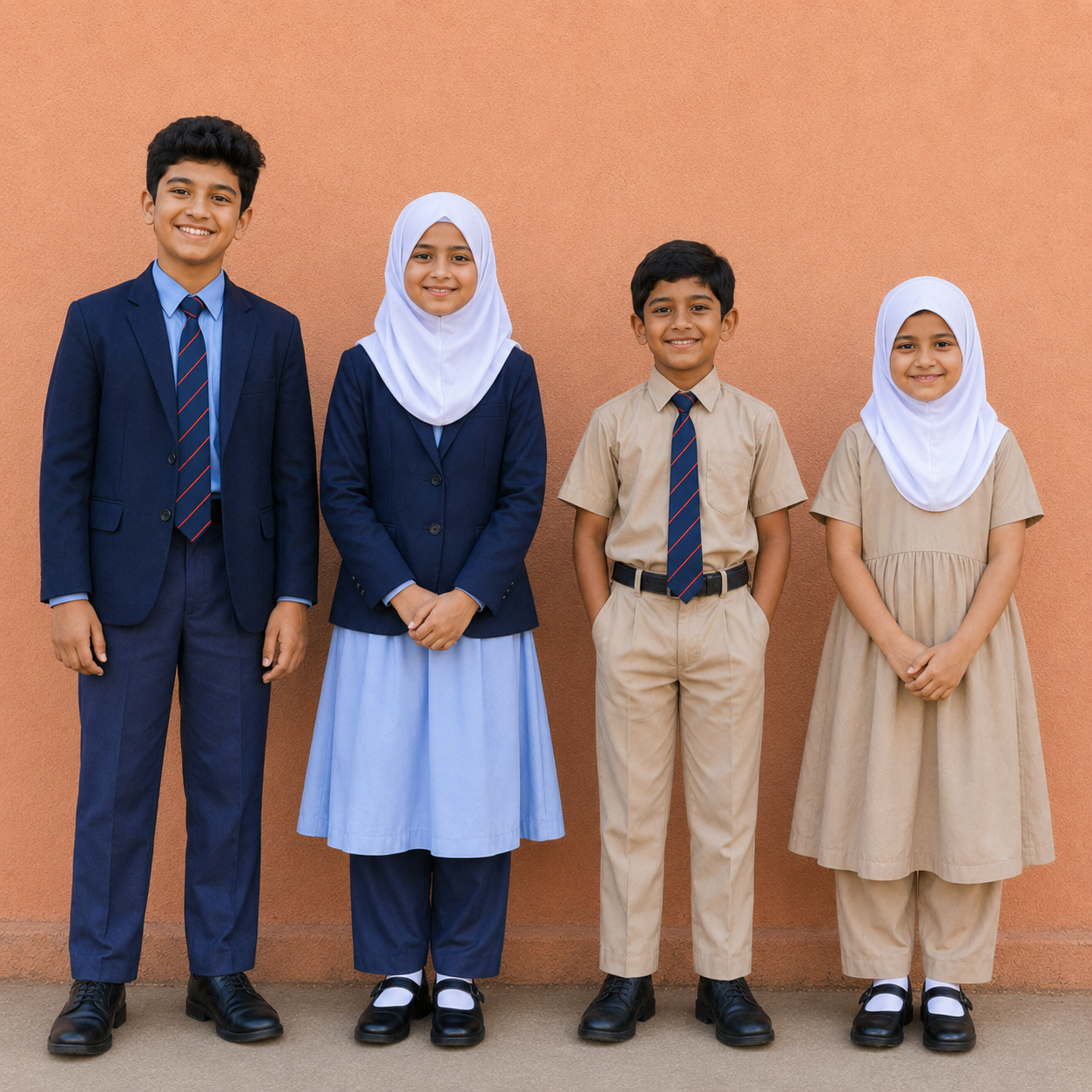 Shahbaaz School Uniform for Boys and Girls.