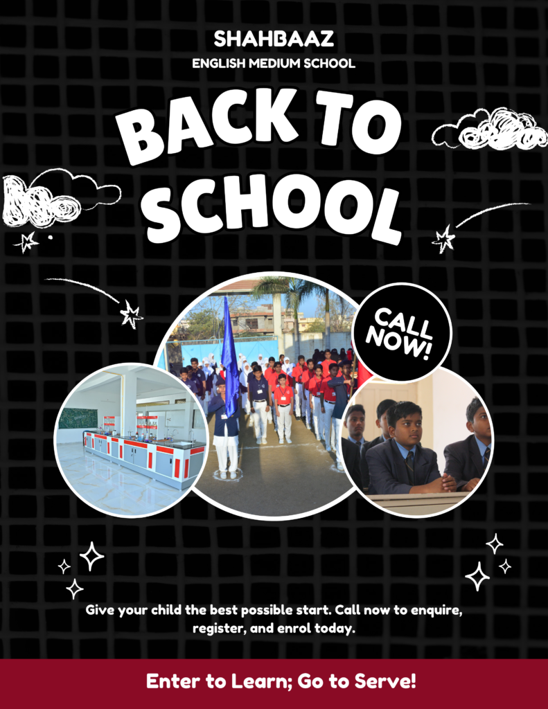 Shahbaaz English Medium School Sidebar Flyer