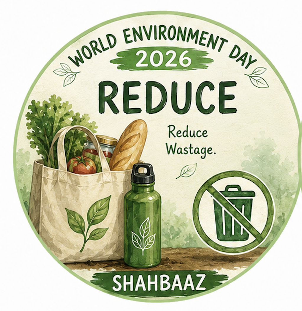 Shahbaaz School World Environment Day Reduce Waste