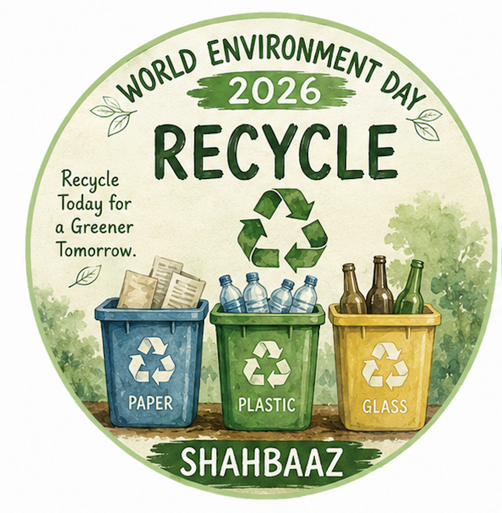 Shahbaaz School World Environment Day Recycle