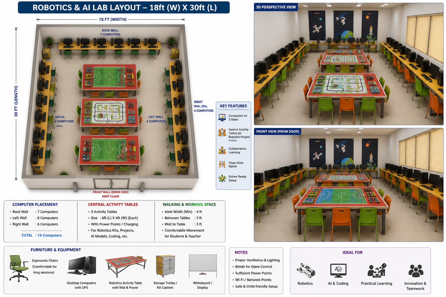 Upcoming Computer Science, Robotics, and AI Lab at Shahbaaz