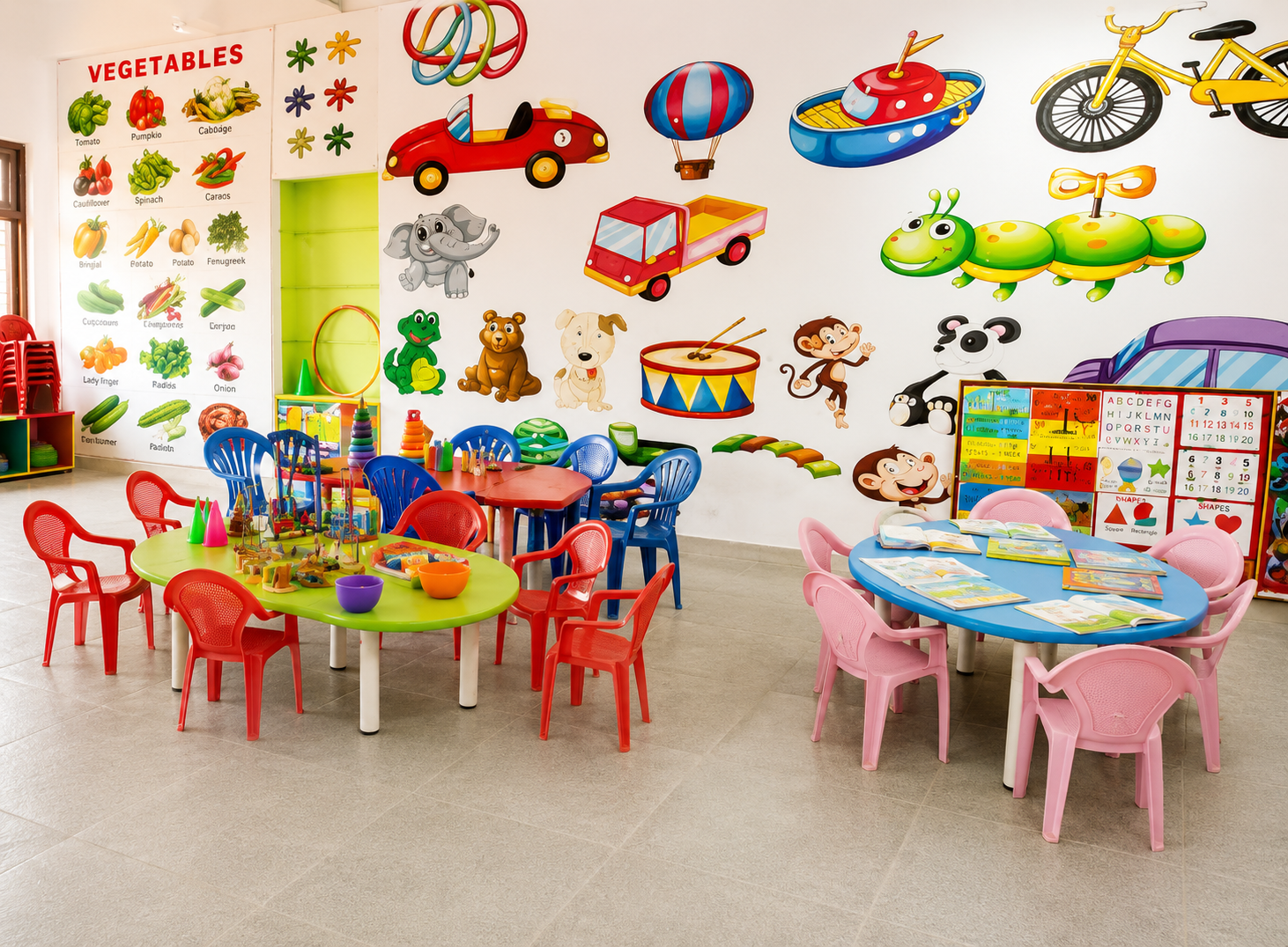 Nursery Classroom Shahbaaz English Medium School