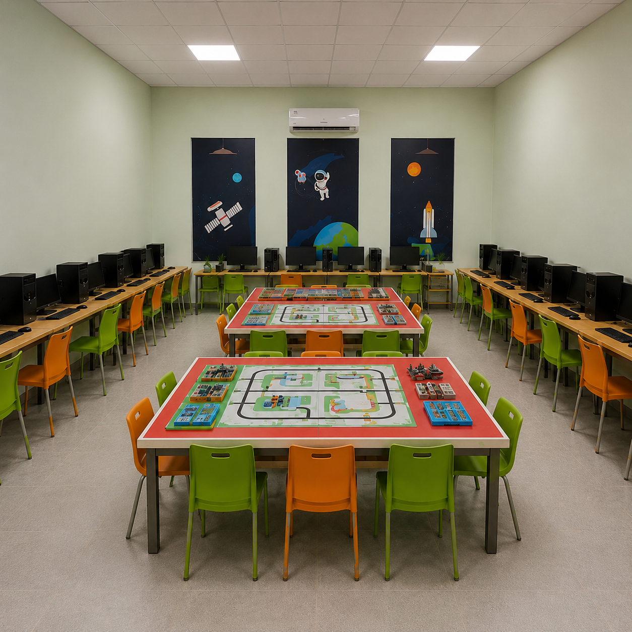 Rendered Upcoming Computer, AI, and Robotics Lab Shahbaaz