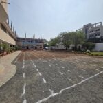 Shahbaaz School Front Entrance Assembly Ground with Stage