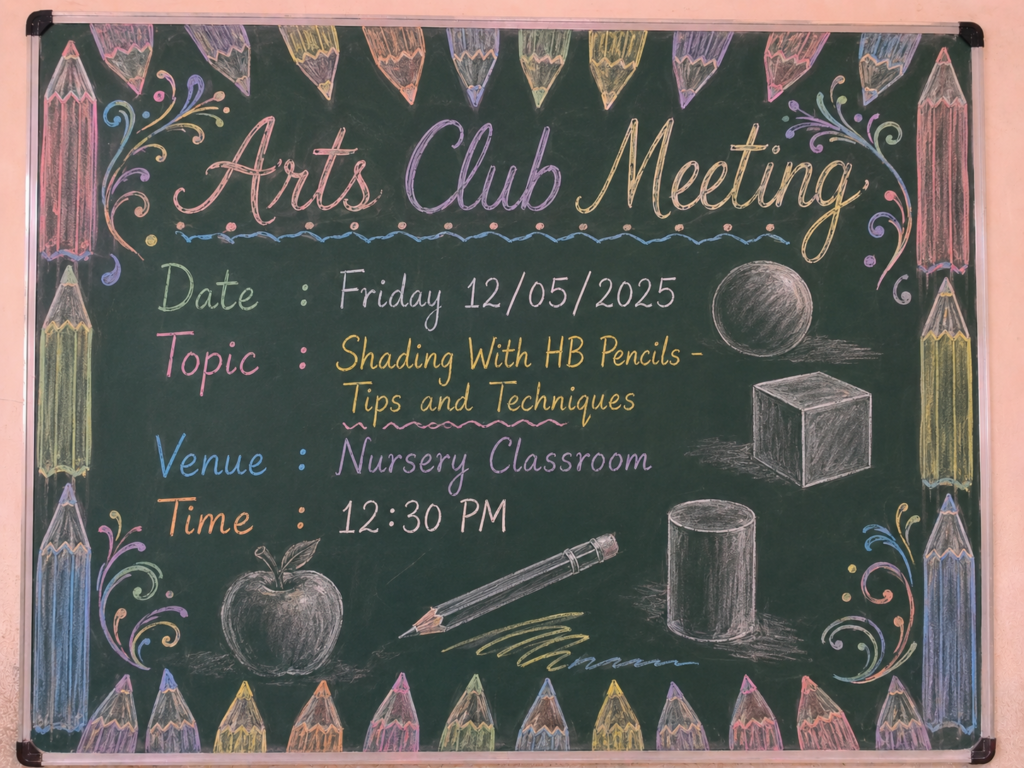 Arts Club Meeting Shahbaaz School