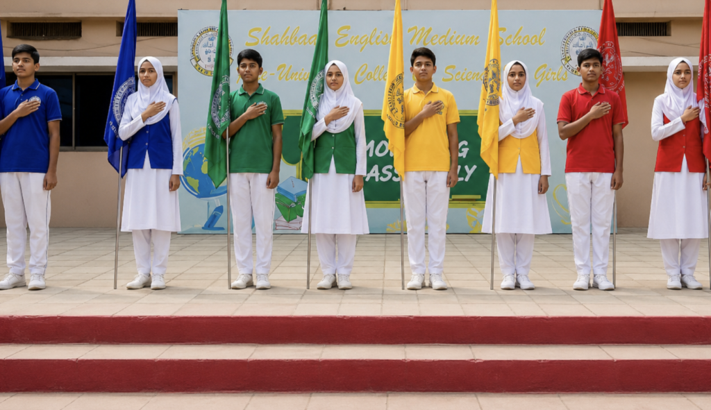 House Captains taking their Oaths Shahbaaz