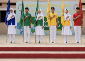House Captains taking their Oaths Shahbaaz