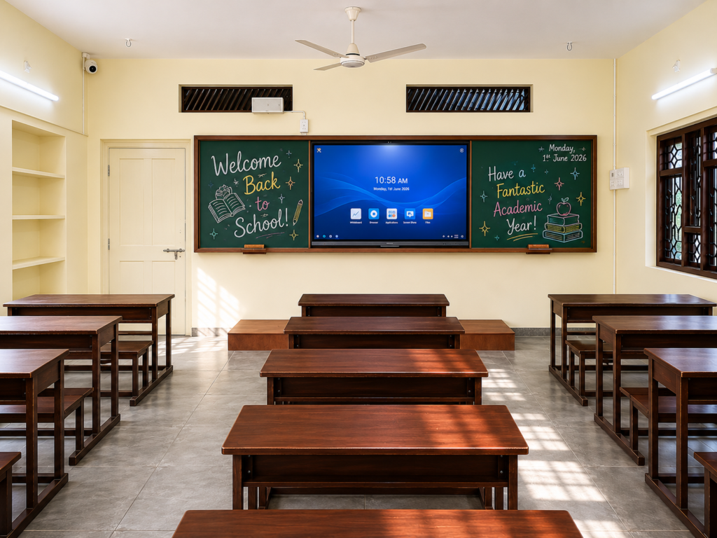 Shahbaaz School Modern Smart Classrooms Technology