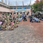World Environment Day 2026 Students Sitting With Their Saplings at Shahbaaz School