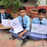 World Environment Day 2026 Students Participating in the Drawing Competition