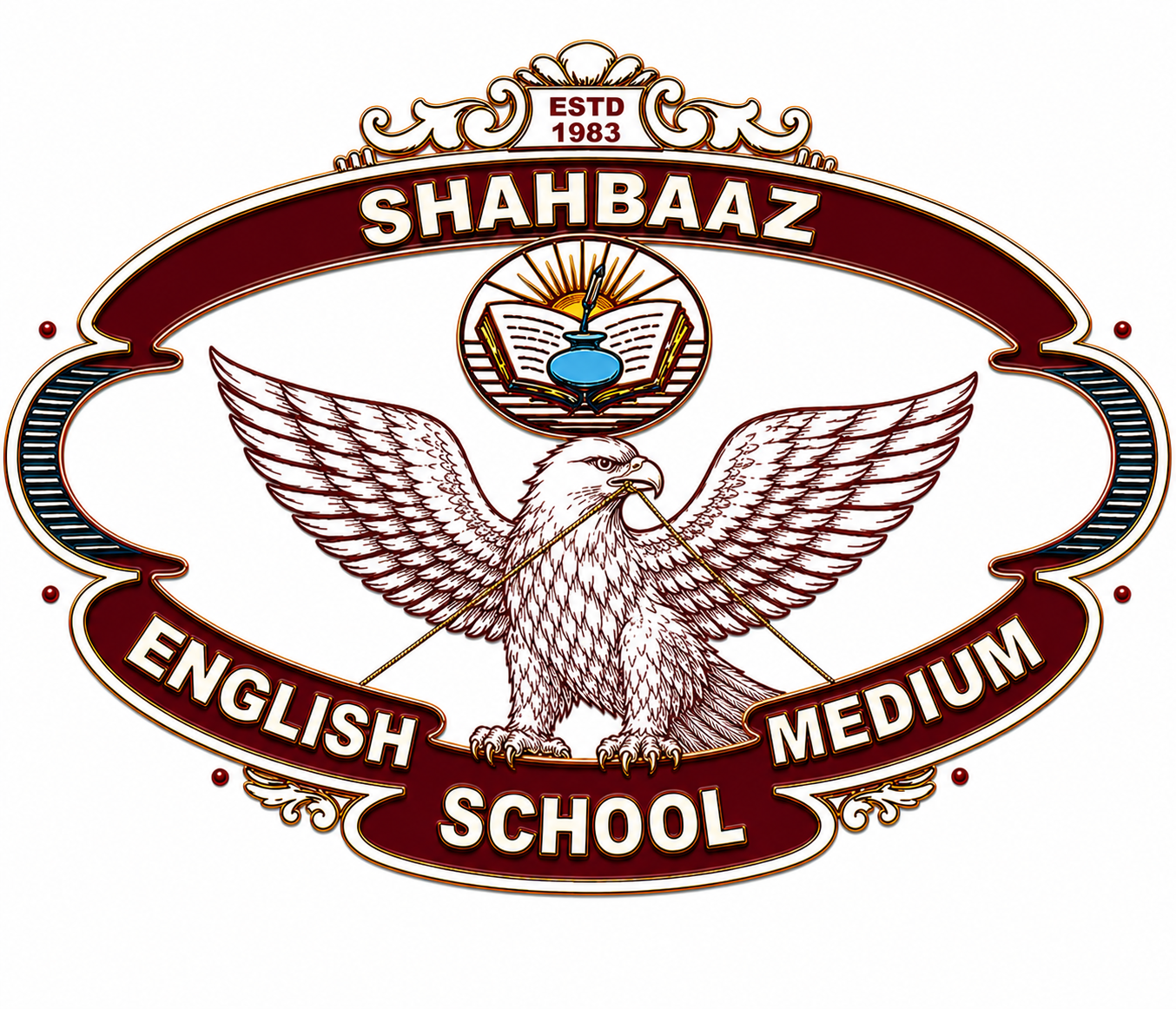 Shahbaaz English Medium School Original Logo